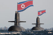 کره شمالی زیردریایی اتمی آزمایش کرد