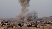 حمله هوایی اسرائیل به سوریه + فیلم
