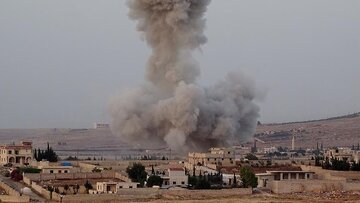 حمله هوایی اسرائیل به سوریه + فیلم