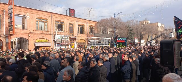 پیکر زین العابدین رضوی خرم در ارومیه تشییع شد