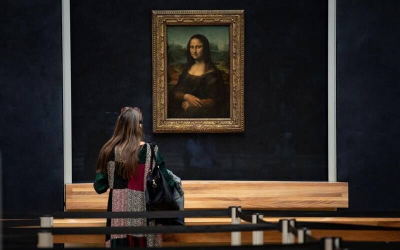 سوپپاشی روی نقاشی مونالیزا داوینچی! + فیلم