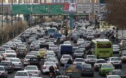 تهران گرفتار ترافیک سنگین!
