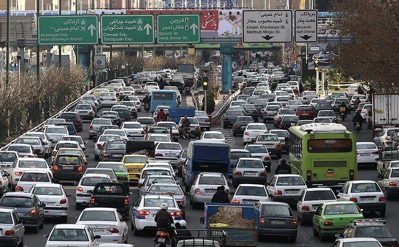 اعمال محدودیت ۵ روزه در بزرگراه های تهران
