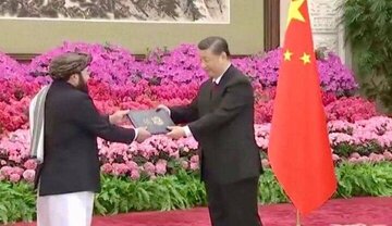 رییس‌جمهور چین استوارنامه سفیر طالبان را دریافت کرد