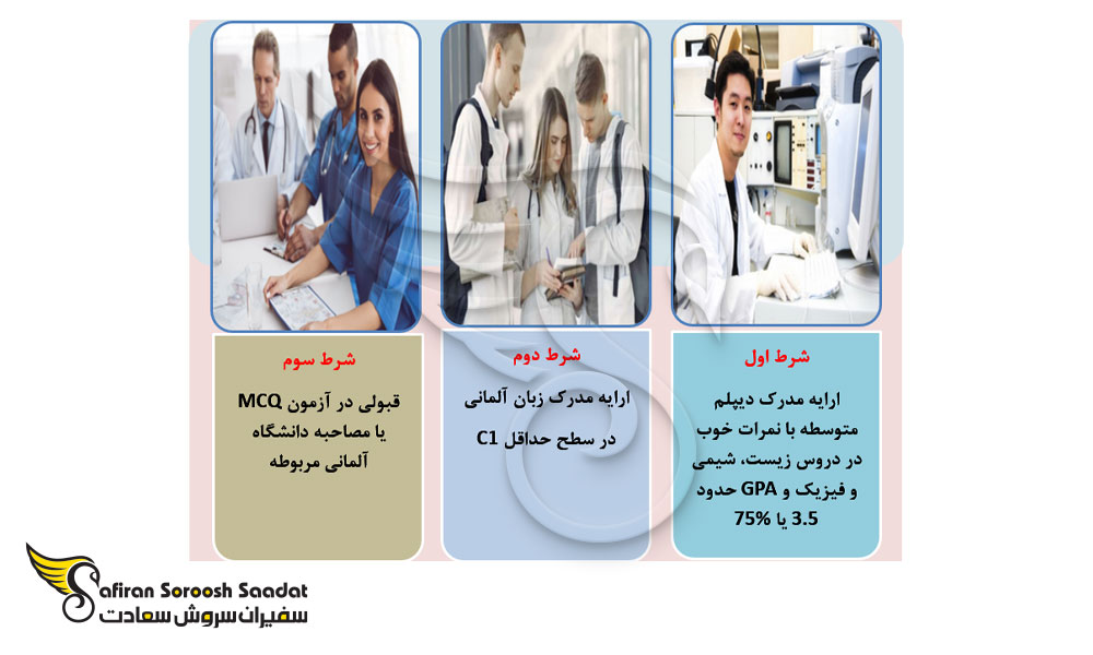 رشته های گروه پزشکی در آلمان در سال ۲۰۲۴