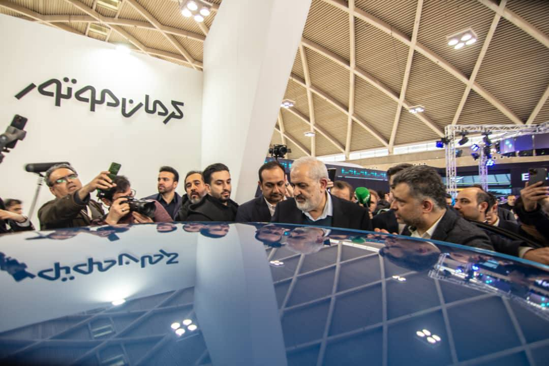 بازدید وزیر صمت از خودرو ایگل کرمان موتور