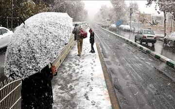 آخرین وضعیت معابر تهران در روز برفی
