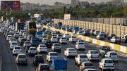 ترافیک سنگین در معابر تهران