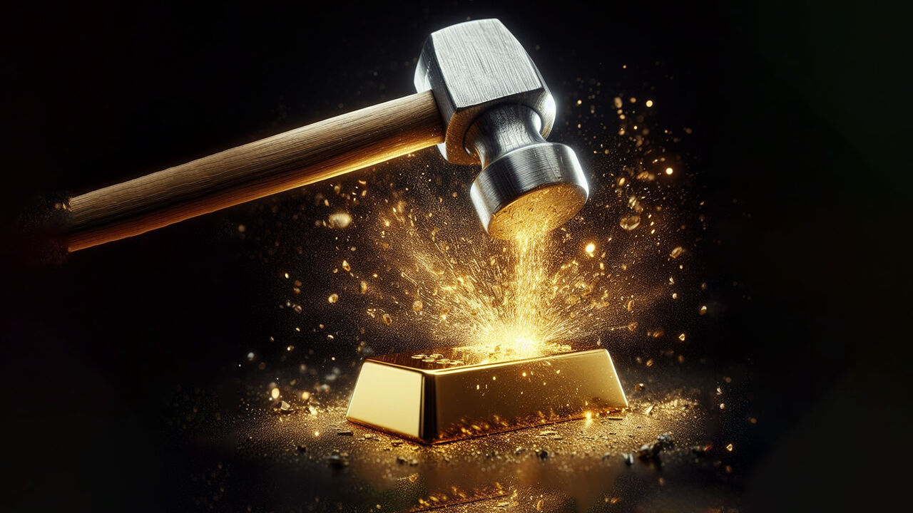 فروش شمش طلا با روش منسوخ چکشزنی و مشتریان دولتی