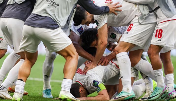 درگیری شدید بازیکنان ایران و قطر پس از پایان بازی! + فیلم