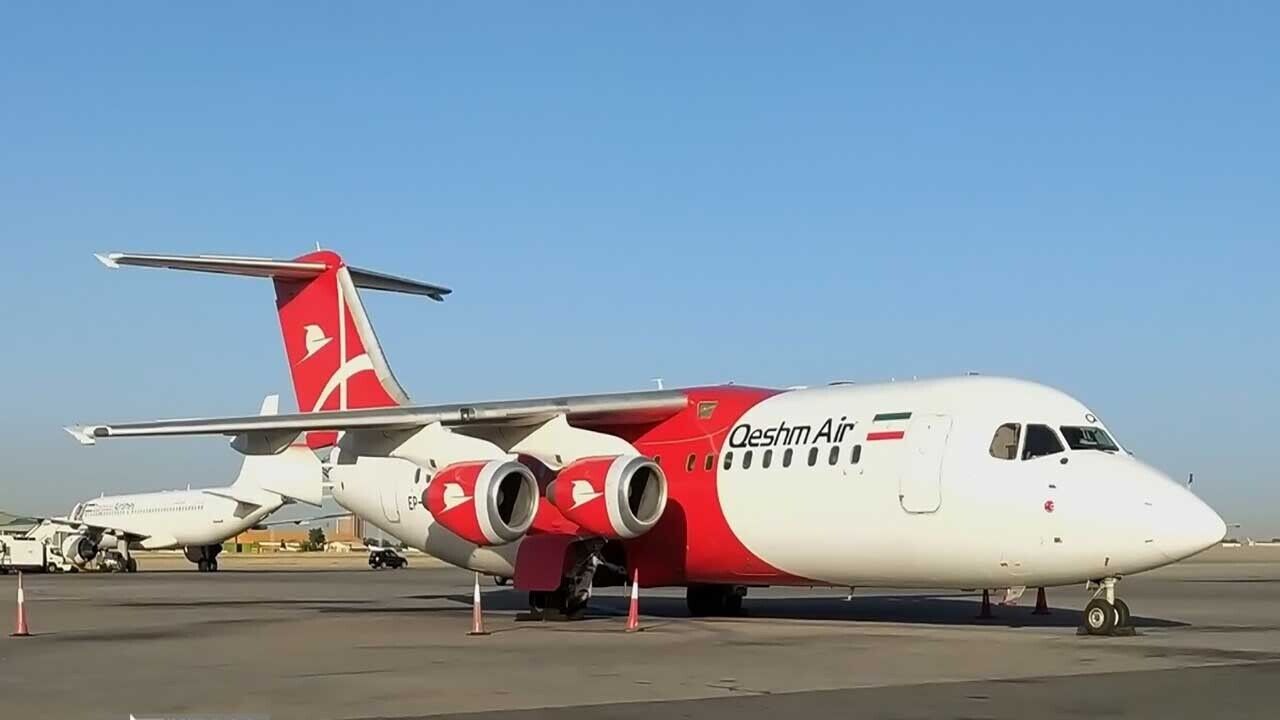 استقرار دائمی نخستین جت مسافربری منطقهای در قشم