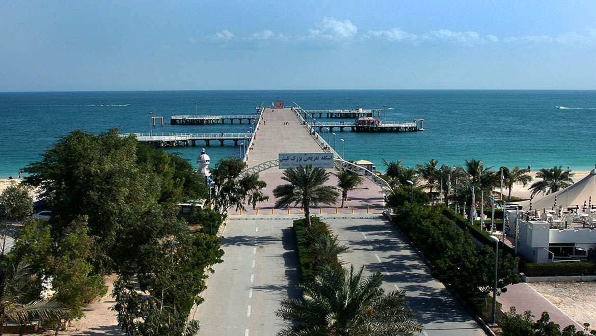بلوارهای مهم کیش