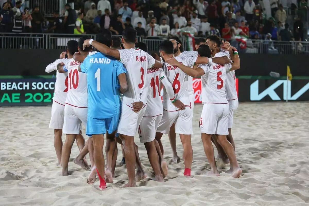 صعود فوتبال ساحلی ایران در رتبه بندی جهانی