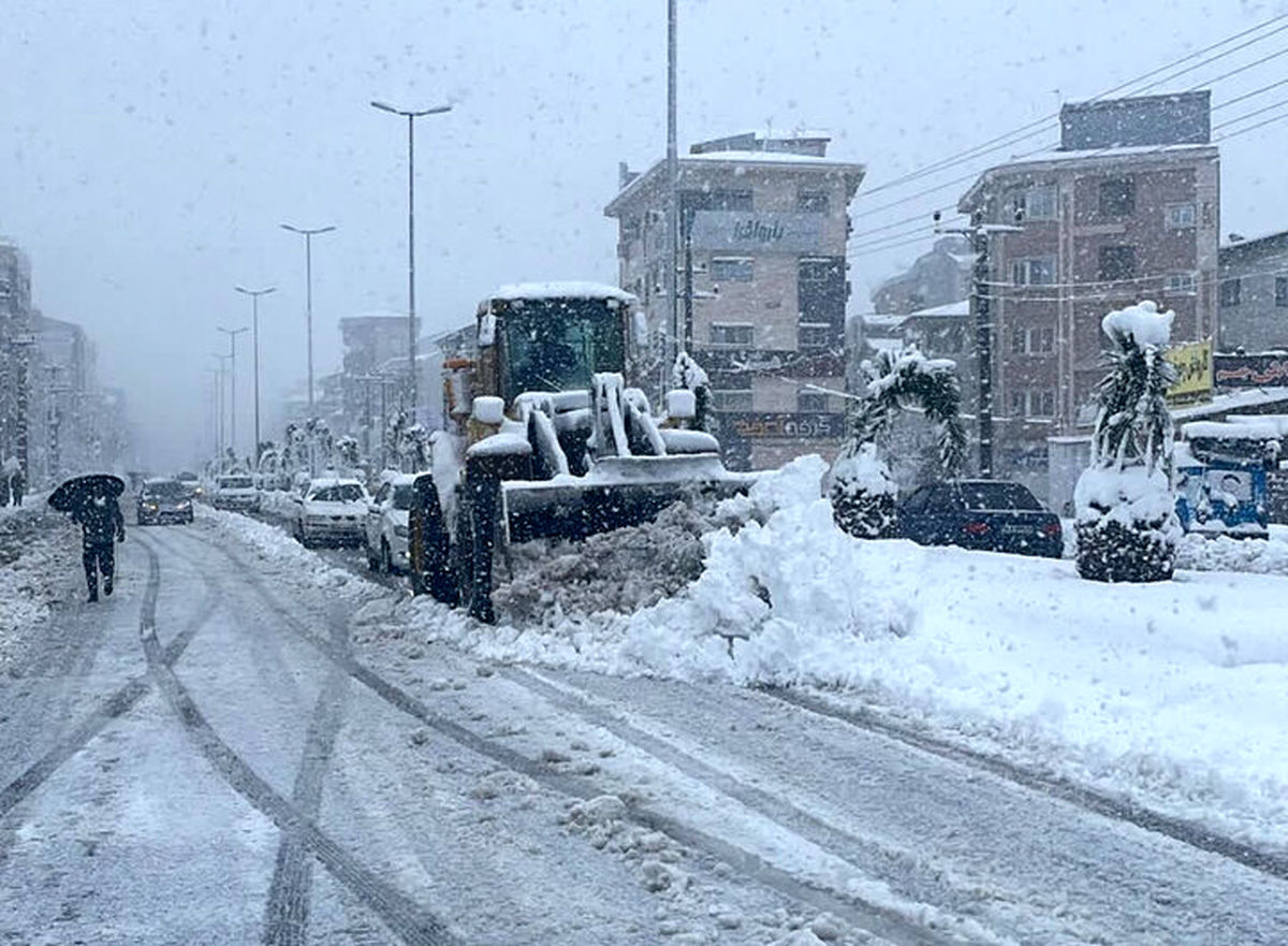 کاهش بارش برف در ایران / ذخایر برفی در یک دهه اخیر روند نزولی طی می‌کند