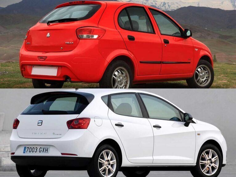 (تصاویر) نمونههای خارجی پراید، سمند و ساینا