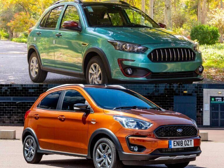 (تصاویر) نمونههای خارجی پراید، سمند و ساینا