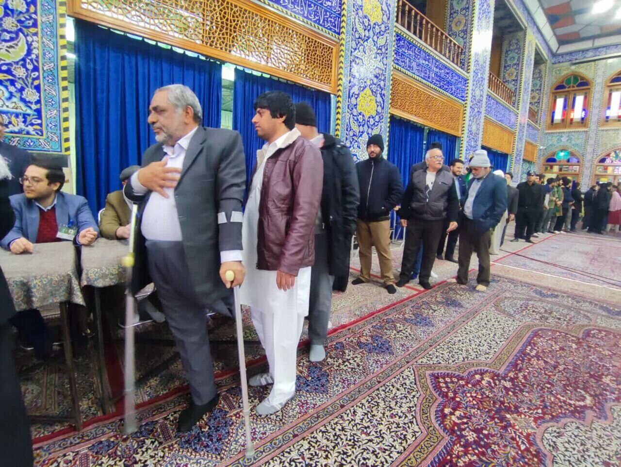 اتفاقی جالب در دمای منفی ۱۶ درجه یزد! + عکس