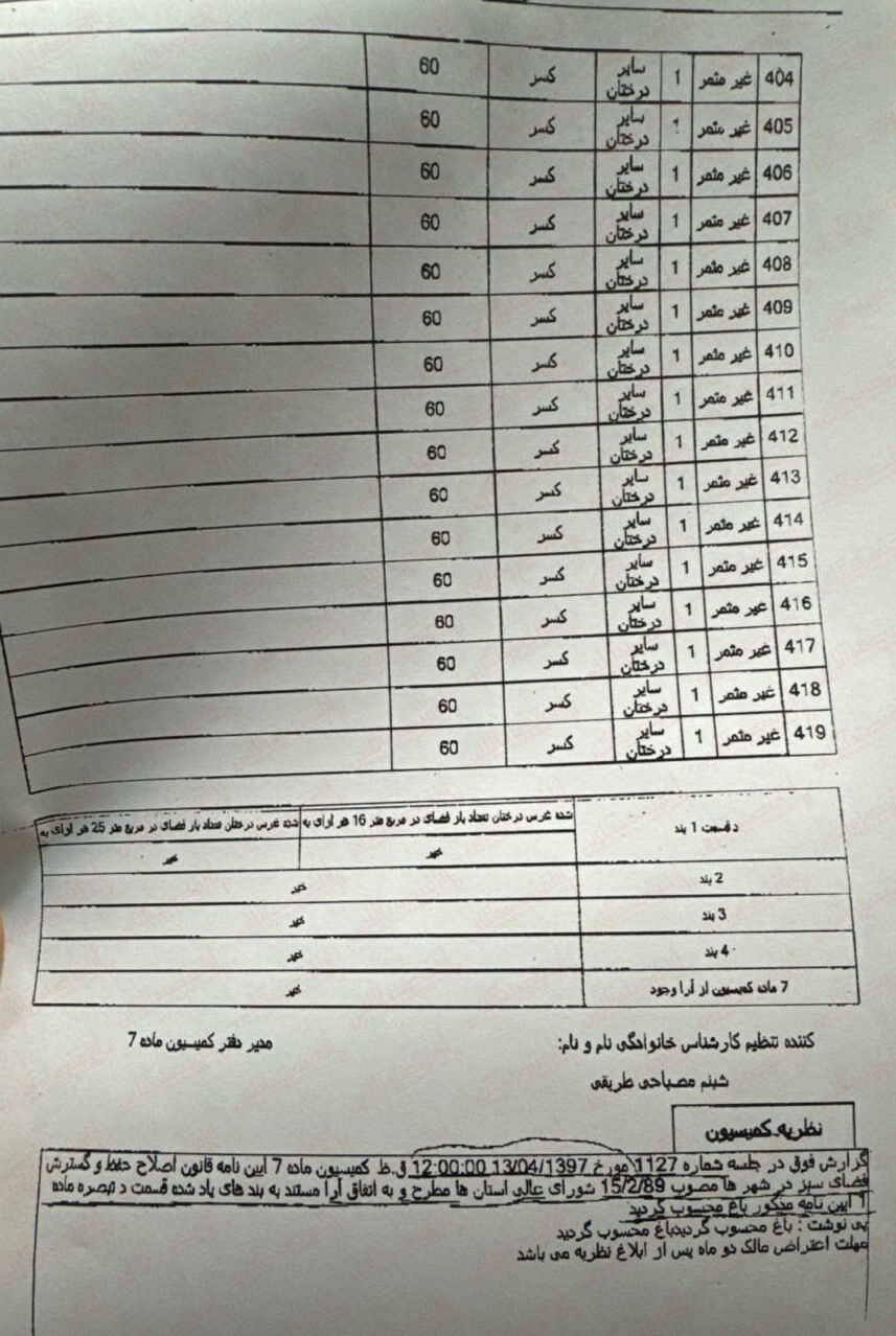 مالک هتل اسپیناس قصد ساخت هتل در اراضی ملی را دارد