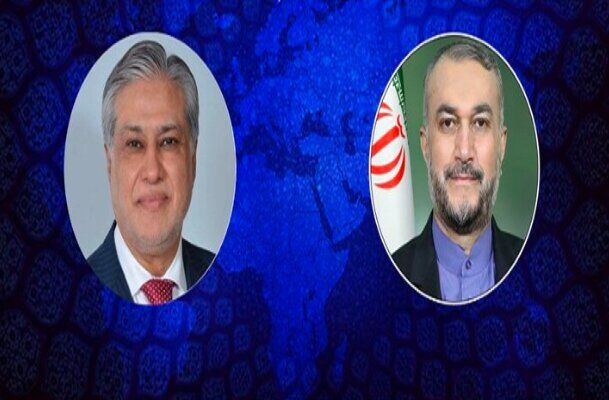 Iranian FM felicitates Pakistani counterpart upon election