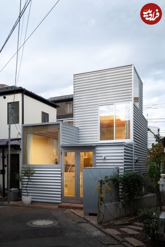 ساخت خانه زیبای ژاپنی در زمین 26 متری + عکس