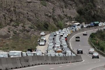 مسافران بخوانند / آخرین وضعیت ترافیک در ورودی‌های مازندران