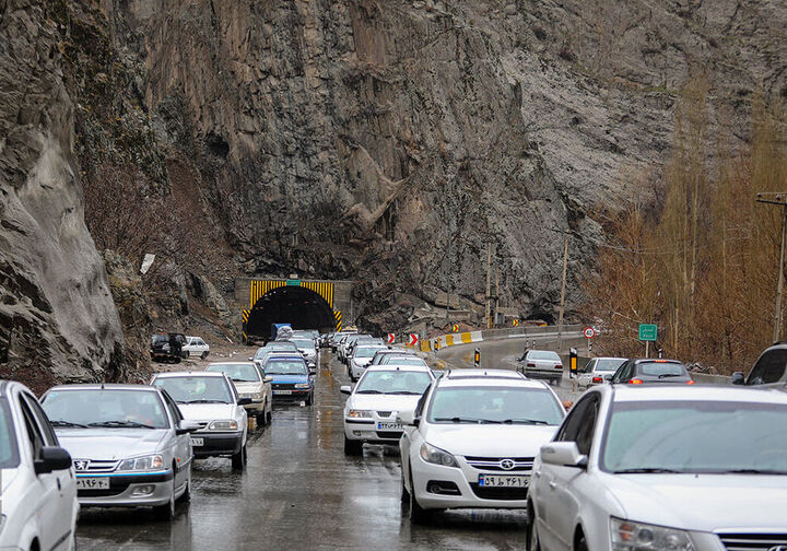 ترافیک سنگین در هراز و فیروزکوه / تردد در چالوس ممنوع شد