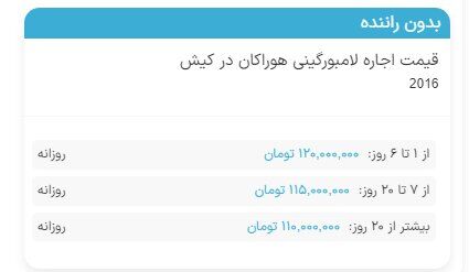 با هزینه ۳ روز اجاره این خودرو میتوان پراید صفر خرید!