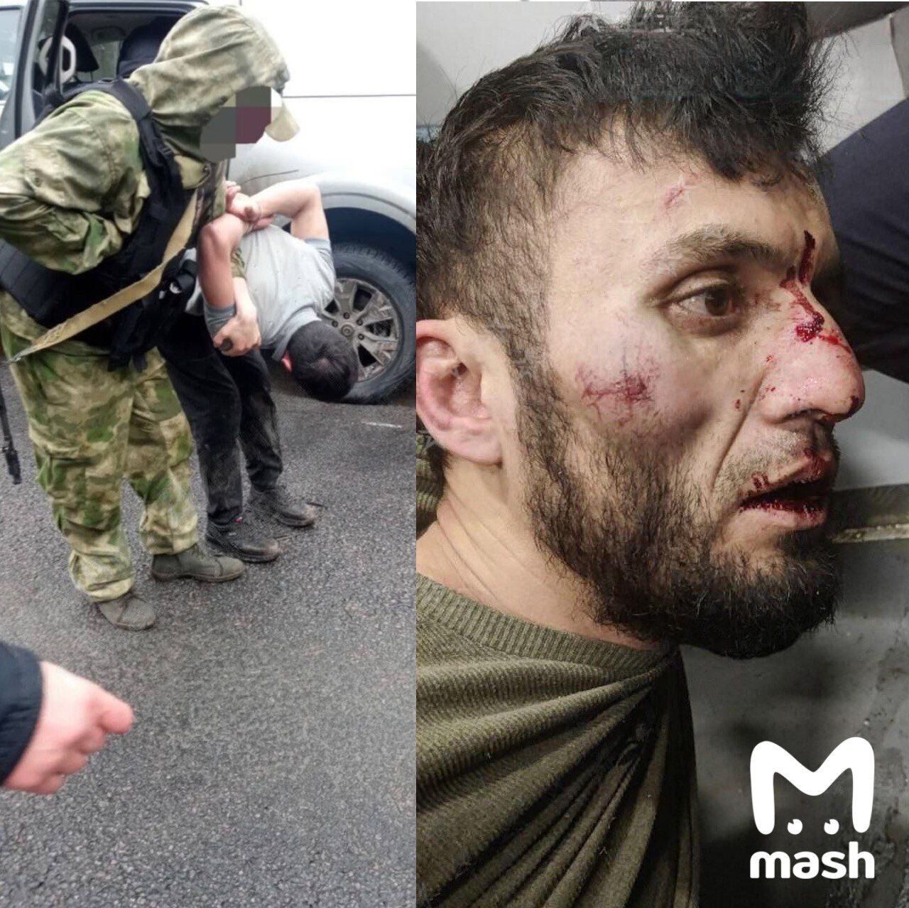 اولین تصویر از تروریست بازداشت‌شده در مسکو