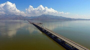 دریاچه ارومیه بزرگتر شد