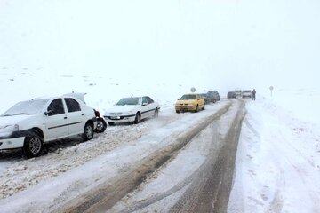 ارتفاع برف بهاری در استان البرز به ۲۰ سانتیمتر رسید!
