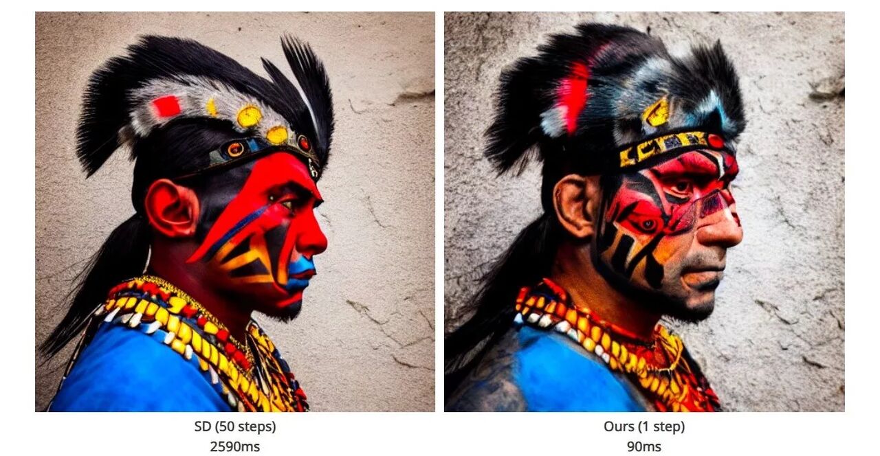 تولید تصاویر هوش مصنوعی با ۳۰ برابر سرعت بیشتر