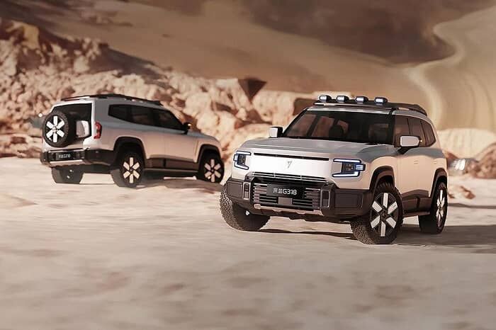 چانگان دیپال G۳۱۸، شاسی بلندی آفرودی جدید چینی رونمایی شد