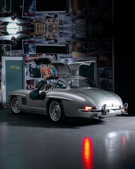 عکاسی از مرسدس بنز ۳۰۰SL Gullwing + عکس