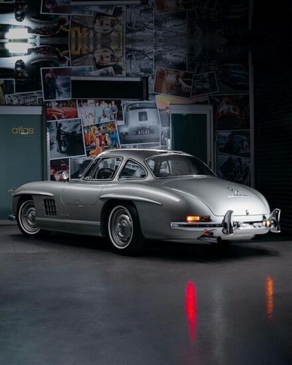 عکاسی از مرسدس بنز ۳۰۰SL Gullwing + عکس