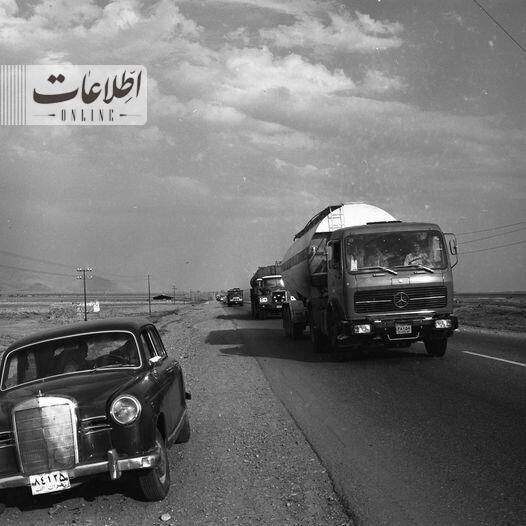 عکس‌هایی دیده نشده از جاده قدیم تهران- قم