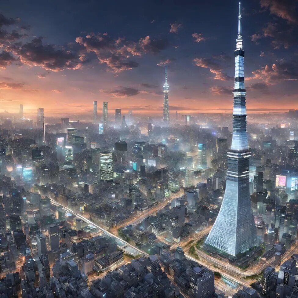 شهرها در آینده از دید هوشمصنوعی/ عکس