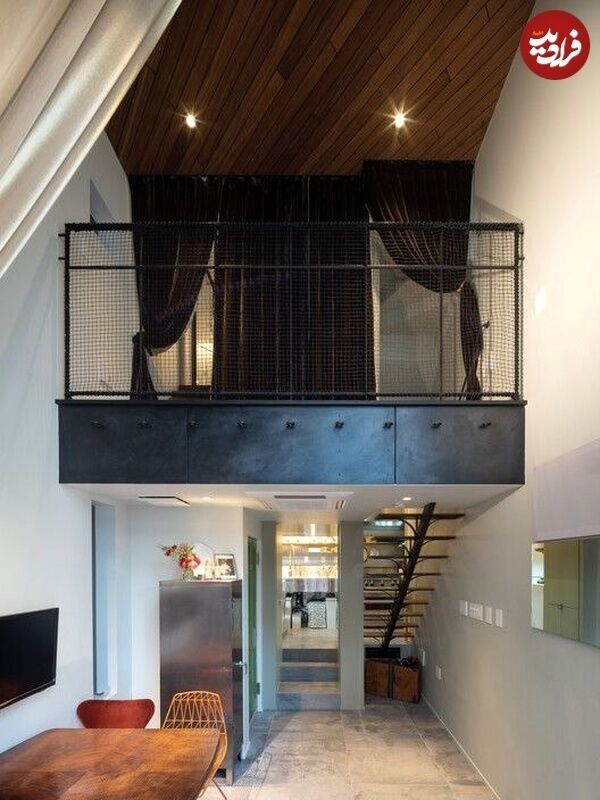 این خانه سه طبقه در زمین «۲۰ متری» ساخته شده است +عکس