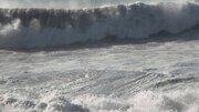 افزایش ارتفاع موج تا ۳ متر در دریای خزر