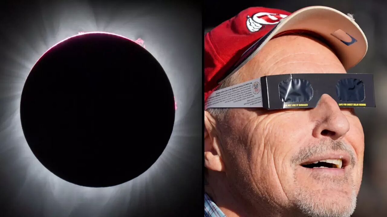 نگاه کردن به خورشید گرفتگی خطرناک است به این دلیل