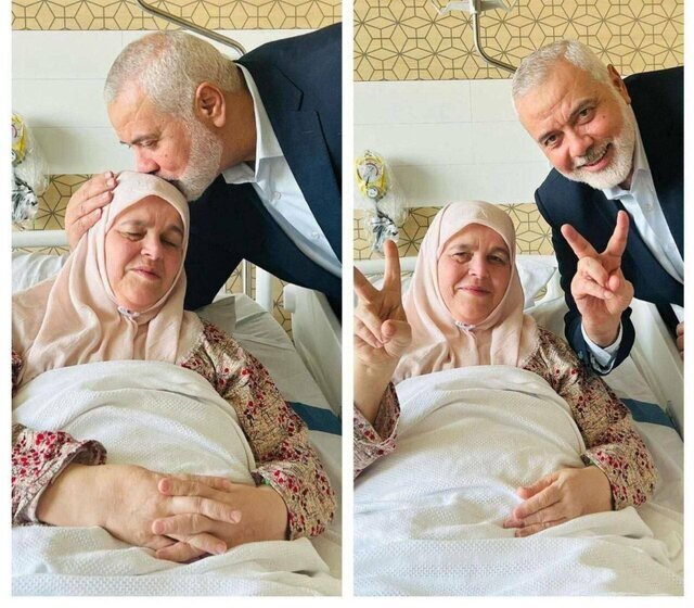 واکنش جالب همسر هنیه پس از شنیدن خبر شهادت فرزندانش