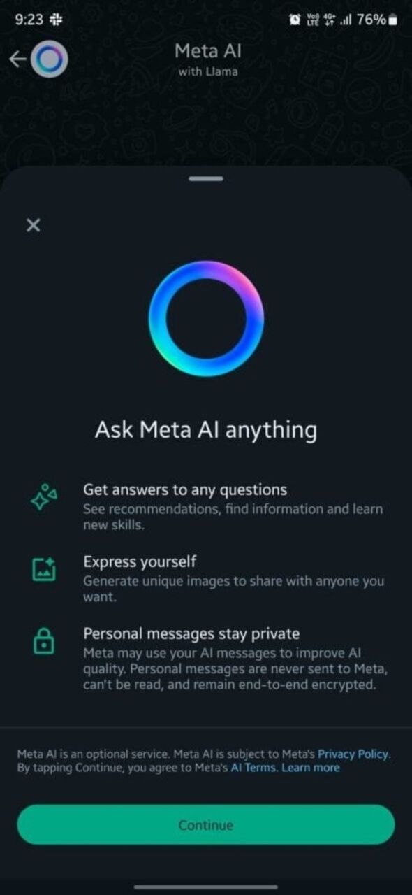 نسخه هوشمصنوعی واتساپ از راه رسید!