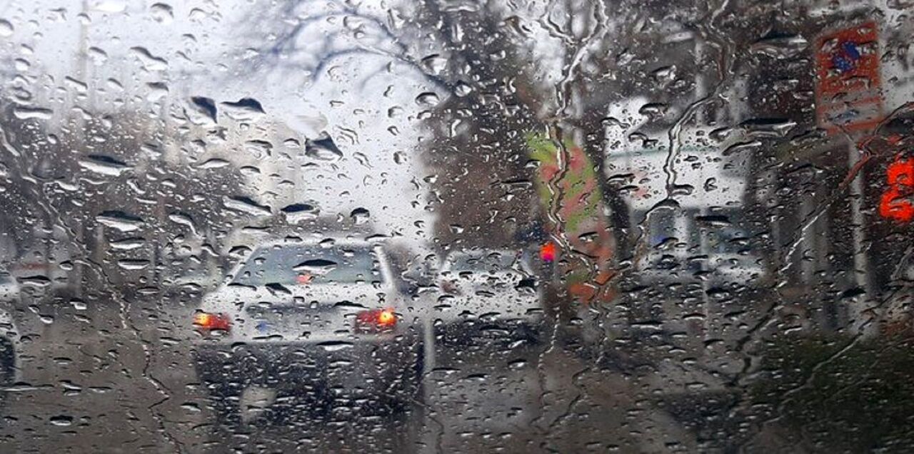 بارش بی سابقه باران در یزد! + فیلم