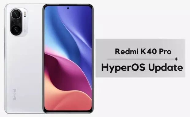 آپدیت HyperOS گوشی شیائومی ردمی کی 40 پرو
