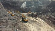 انتقال ۵۰۰ هزار کامیون سنگ به کارخانه سیمان تهران 