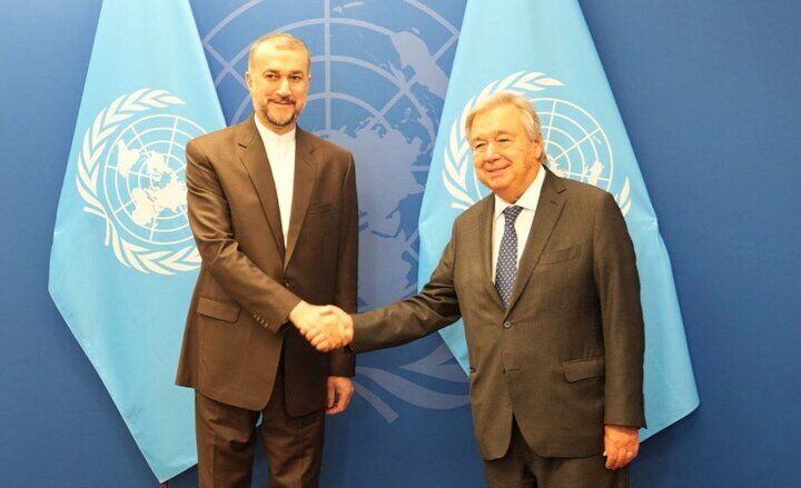 Iran FM tells UN chief only part of Israeli positions struck