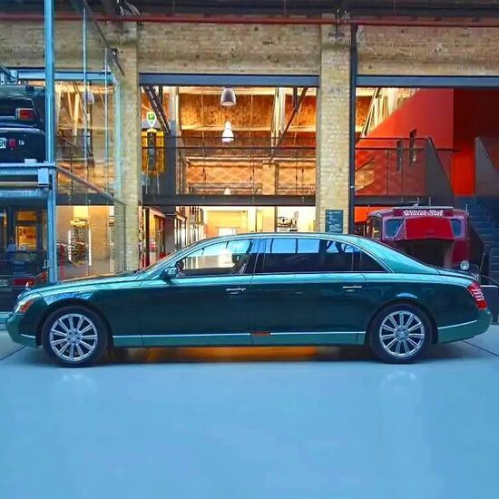 مایباخ ۶۲ اس ؛ شاهکاری مرسدس در سال ۲۰۰۷ + عکس