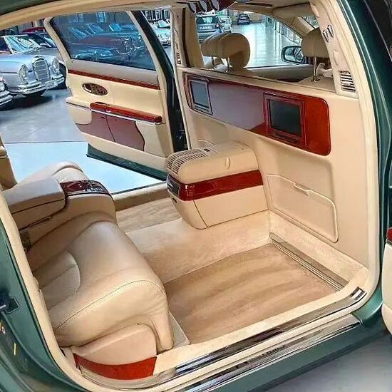 مایباخ ۶۲ اس ؛ شاهکاری مرسدس در سال ۲۰۰۷ + عکس