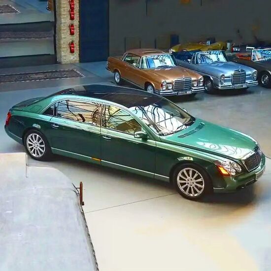 مایباخ ۶۲ اس ؛ شاهکاری مرسدس در سال ۲۰۰۷ + عکس