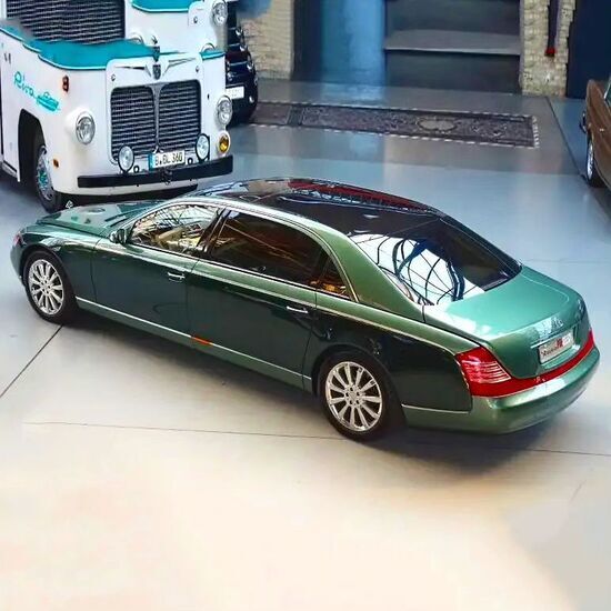 مایباخ ۶۲ اس ؛ شاهکاری مرسدس در سال ۲۰۰۷ + عکس