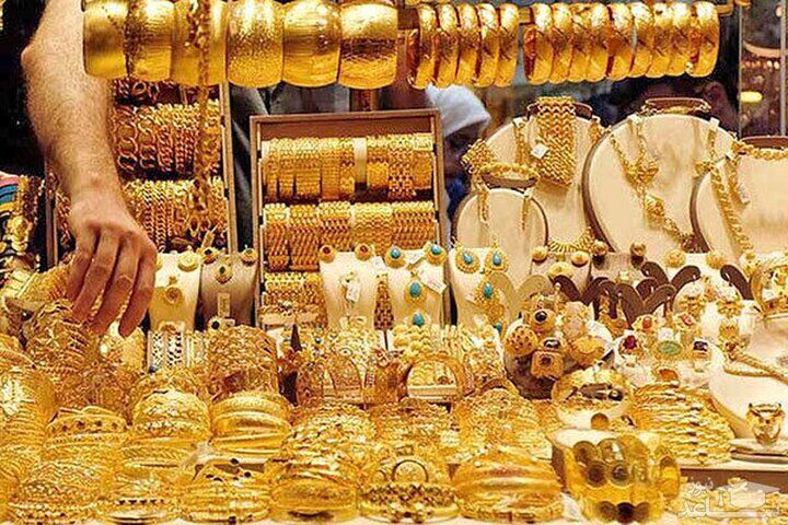 ریزش سنگین قیمت طلا امروز / هرگرم طلا ۲۲۰ هزارتومان ارزان شد!